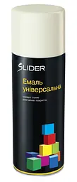 Фарба аерозольна емаль SLIDER RAL 9003 Сигнальний білий 400мл - мініатюра 1