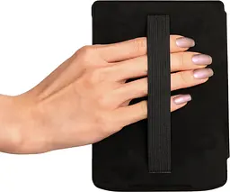 Обкладинка PocketBook 6", Verse(PB619/629/634), Shell Strap cover, чорна - мініатюра 6