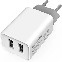 Мережевий зарядний пристрій ColorWay 2USB AUTO ID 2.1A (10W) White - мініатюра 5