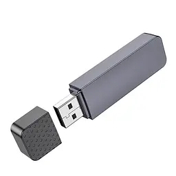 Картридер Hoco HB45 Spirit 2в1 USB 2.0 Micro SD швидкість передачі данних 480 Мбит/с Сірий - мініатюра 3
