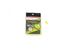 Груз Чебурашка Intech розбірна 2,5г 2шт/уп Tungsten 74 Gloss Chartreuse UV