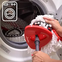 Набір для прибирання Vileda TURBO 2in1 Microfibre (163422). Чехія. - мініатюра 6