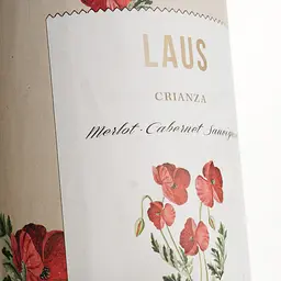 Вино Laus Crianza Merlot Cabernet червоне сухе 0.75 л - мініатюра 3