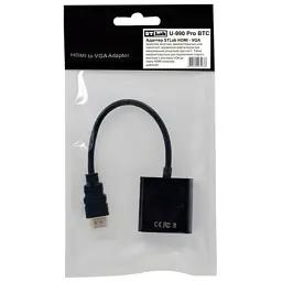 Перехідник HDMI M to VGA F (без додаткових кабелей) ST-Lab (U-990 Pro BTC) - мініатюра 6