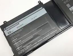 Акумулятор для ноутбука Dell Alienware 17 R4 44T2R, 68Wh (4410 mAh), 4cell, 15.2V, Li-ion, чорний - мініатюра 2