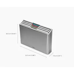 Набір обробних дощок Joseph Joseph Folio Steel 4 шт. (1000072) - мініатюра 5