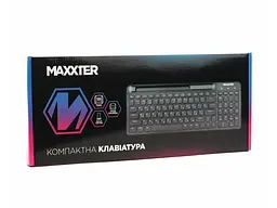 Клавіатура Maxxter KB-01B-UA Black - мініатюра 4
