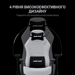 Ігрове крісло Anda Seat Luna Size L Orange Fabric (AD18-44-O-F) - мініатюра 9
