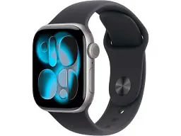 Смарт-годинник Apple Watch Series 11 GPS + Cellular 42mm Space Grey Alu. Case w. Black S. Band - M/L (MF8C4)