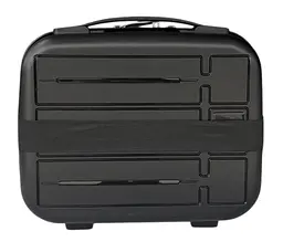 Бьюті-кейс Carbon 65903 поліпропілен 28х32х18 см 12 л Чорний - мініатюра 6
