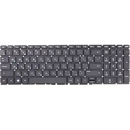Клавіатура для ноутбука HP 250 G4, 255 G4, 256 G4 чорний, чорний фрейм