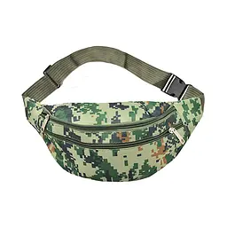 Сумка-бананка піксель 14x34x10 см