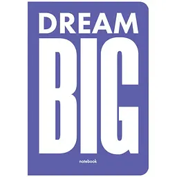 Блокнот Orner Dream Big фиолетовый