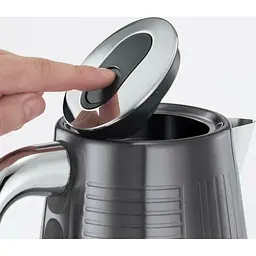 Електрочайник Russell Hobbs Geo Steel 1.7 л чорний (25240-70) - мініатюра 3