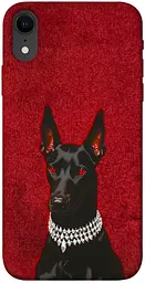 TPU чохол Demsky Premium doberman для Apple iPhone XR (6.1")