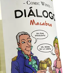 Вино Dialogo Macabeo, біле, напівсолодке, 0,75 л - мініатюра 4