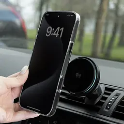 Автомобільний тримач з Бездротовим ЗП Proove Spark Qi2.2 25W - мініатюра 4