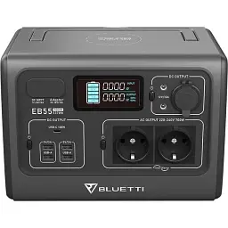Портативная зарядная станция Bluetti EB55 700W 537Wh - мініатюра 2