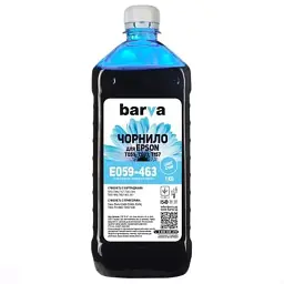 Чорнило Barva EPSON R2400 LIGHT CYAN 1 кг T0595 (E059-463)