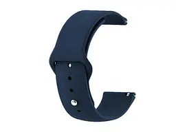 Силіконовий ремінець BeCover для Xiaomi iMi KW66/Mi Watch Color/Haylou LS01/LS02 Blue-Horizon (706359)