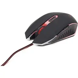 Миша Gembird MUSG-001-R Red Optical USB 2400 dpi Gaming