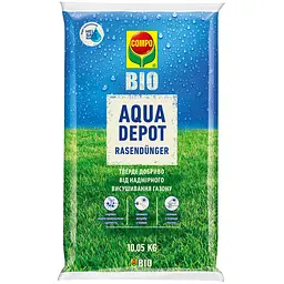 Тверде добриво Compo Bio Aqua Depot для газону 10.5 кг (4308)