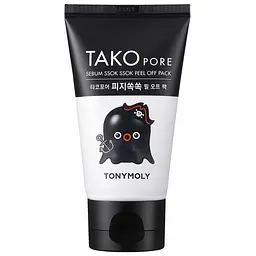 Маска-плівка для контролю себуму Tony Moly Tako Pore Sebum Ssok Ssok Peel Off Pack 60 мл - мініатюра 2