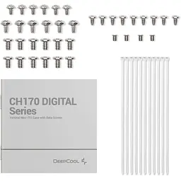 Корпус Deepcool CH170 Digital White без БП (R-CH170-WHNPI0D-G-1) - мініатюра 12