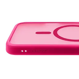 Чехол для Apple iPhone 17 Pro, Lush MagCase, розовый, противоударная панель-накладка из TPU и PC, полупрозрачный чехол с MagSafe (с магнитом), с защитой камеры, поддержка беспроводной зарядки, защита всего корпуса, ArmorStandart (ARM87494) - мініатюра 5