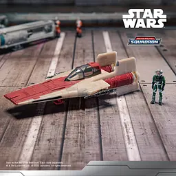 Ігрова колекційна фігурка Jazwares Star Wars Micro Galaxy Squadron A-Wing 7.5 см (SWJ0079) - мініатюра 10