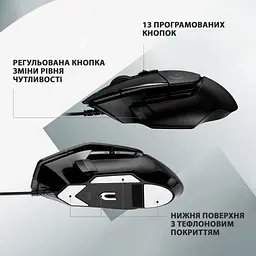 Мишка Logitech G502 X USB Black (910-006138) - мініатюра 5