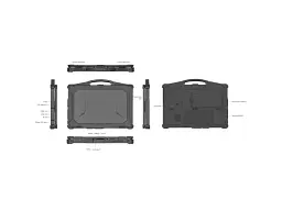Ноутбук AGN x15A Black (_x15A_i7_12Th_32_512) - мініатюра 4