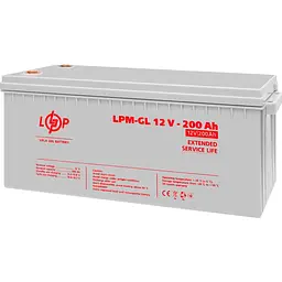 Акумулятор LogicPower GEL 12V/200Ah/2400Wh [4156] [109885] - мініатюра 4