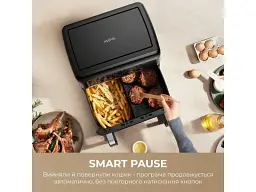 Мультипіч (аерофритюрниця) MOVA AeroChef FD20s Pro Black (AF-5518ATB-S) - мініатюра 4