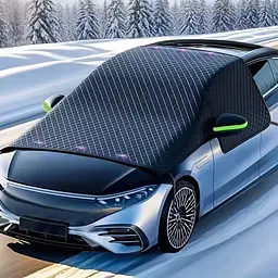 Автомобільний захисний чохол на лобове скло та капот (всесезонний) - мініатюра 13