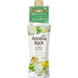 Японський кондиціонер Lion Soflan Aroma Rich Ellie аромат свіжого букета 480 мл - мініатюра 2
