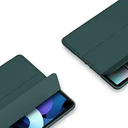 Чохол-книжка BeCover Tri Fold Soft TPU Silicone для Apple iPad Air 11" M2/M3 2024/2025 Dark Green (711406) - мініатюра 2