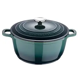 Каструля з кришкою Bergner Excalibur зелена 24 см 4,2 л (BG-36101-GR)