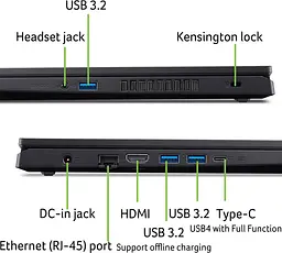 Ноутбук Acer Nitro V 15 AI ANV15-42-R2DH (NH.QV4EU.007) Black - мініатюра 8