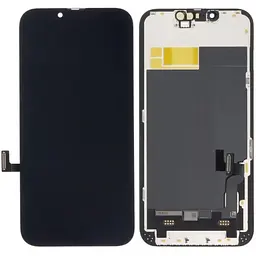 Дисплей iPhone 13 чорний, оригінал PRC переклеєне скло