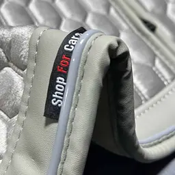 Накидка на передні сидіння Алькантара Palermo Premium Світло-Сірі 1 шт - мініатюра 8