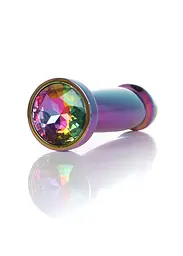 Анальна металева пробка Plug-Jewellery Multicolour Penis PLUG- Clear S Boss Series 64-00141 100350 - мініатюра 7