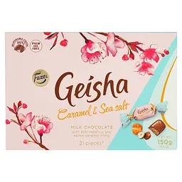 Цукерки Fazer Geisha з карамеллю та морською сіллю 150 г - мініатюра 3