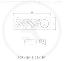 Радіатор для SSD EKWB EK-Quantum Convection M.2 NVMe - Nickel (3831109894620) - мініатюра 3