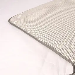 Тонкий ортопедичний матрац-топпер 120x200 см Білий (90110001) - мініатюра 5