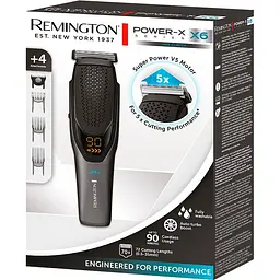 Машинка для стрижки Remington Power X Series X6 HC6000 чорно-сіра - мініатюра 5