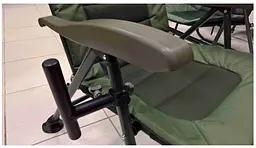 Крісло коропове Mivardi Comfort супер усилиное навантаження 160 кг - мініатюра 7