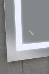 Дзеркало Mixxus Tall MR08-80x60-Reverse (LED Touch, антизапотівання, димер, регулювання яскравості) MI6659 - мініатюра 4