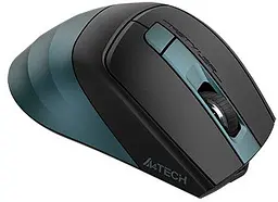 Миша A4Tech Fstyler FB35CS, Midnight Green, USB, бездротова безшумна, оптична, BT+RF (Combo), 1200/1600/2000/2400 dpi, 125 Hz, 6 кнопок, вбудований Li акумулятор - мініатюра 3