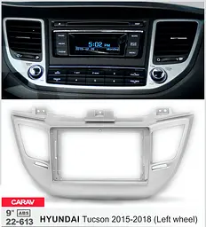 Перехідна рамка Hyundai Tucson Carav 22-613 - мініатюра 5